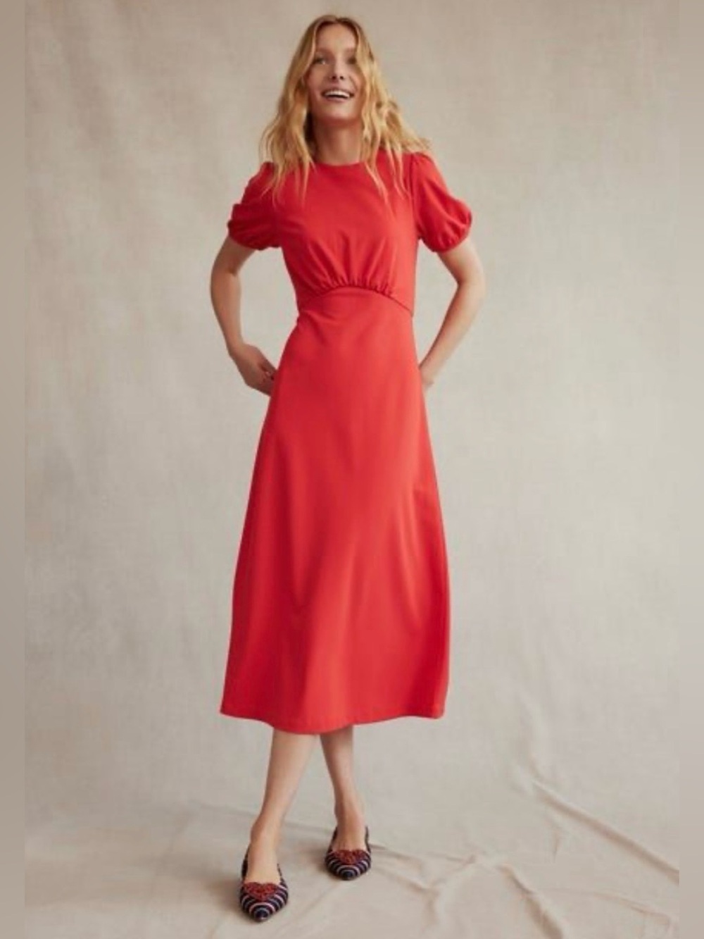 Boden | Nancy Ponte Midi Dress